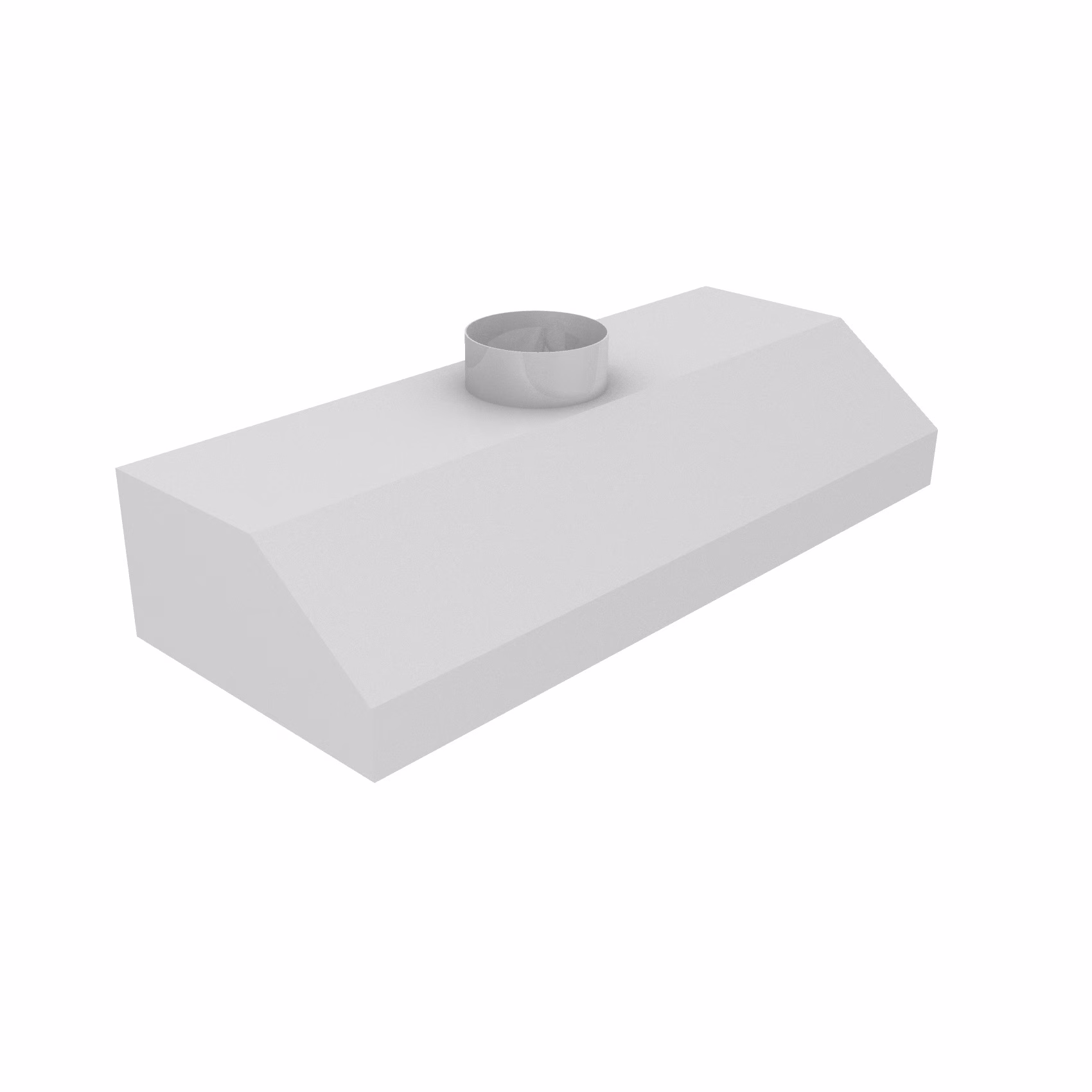 Na obrazku przedstawiono okap laboratoryjny przyścienny z polipropylenu PP